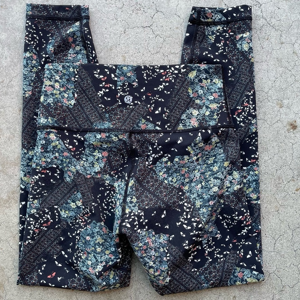 Lululemon Wunder Under Hi-Rise 7/8 Tight Sz 6 preloved activewear leggings - Picture 6 of 7